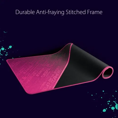 Asus ROG Sheath Electro Punk - gaming mousepad, 900x440 mm, Black/Pink