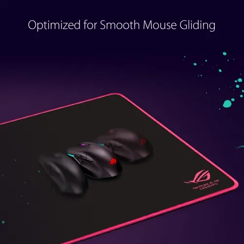 Asus ROG Sheath Electro Punk - gaming mousepad, 900x440 mm, Black/Pink