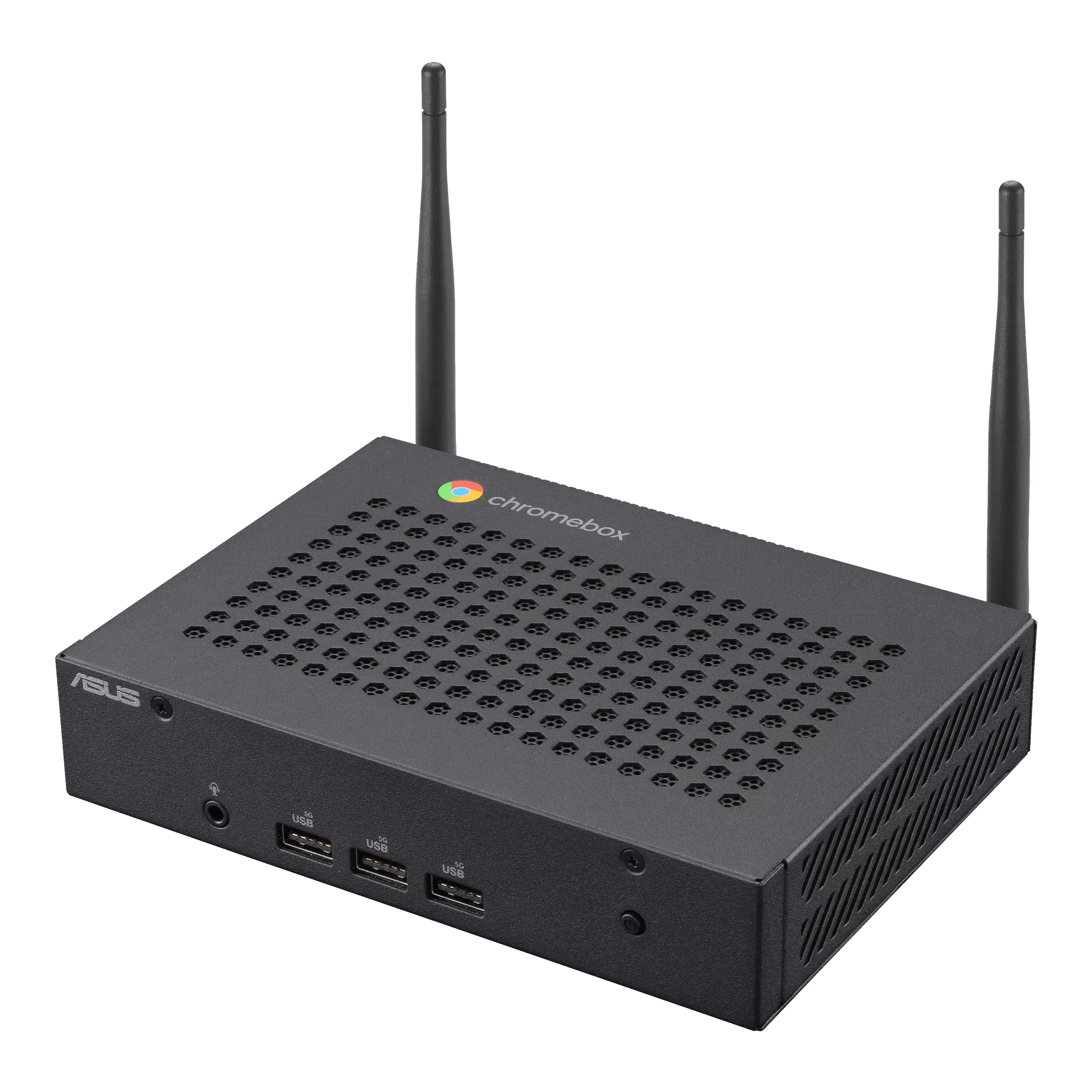 ASUS Fanless Chromebox CF40 N4500, 8GB, 64GB - Notebook, Black