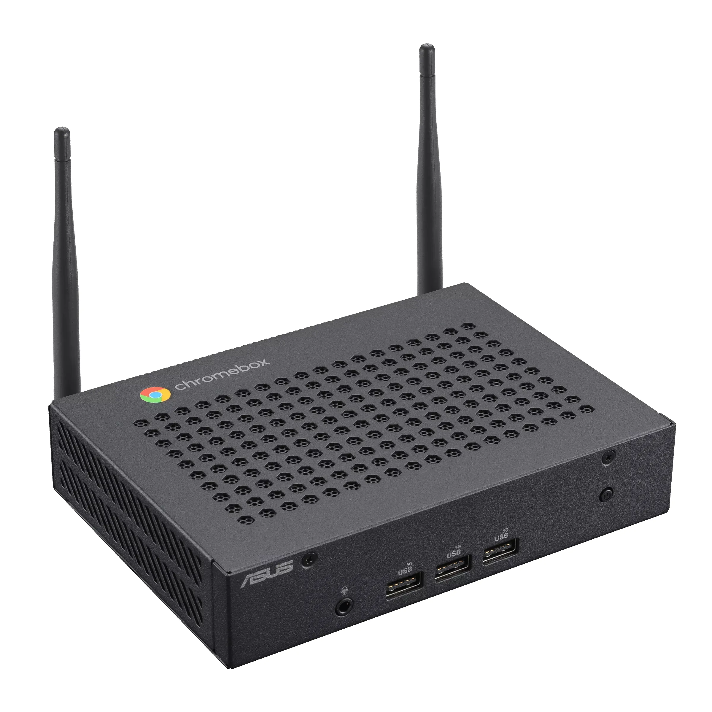 ASUS Fanless Chromebox CF40 N4500, 8GB, 64GB - Notebook, Black