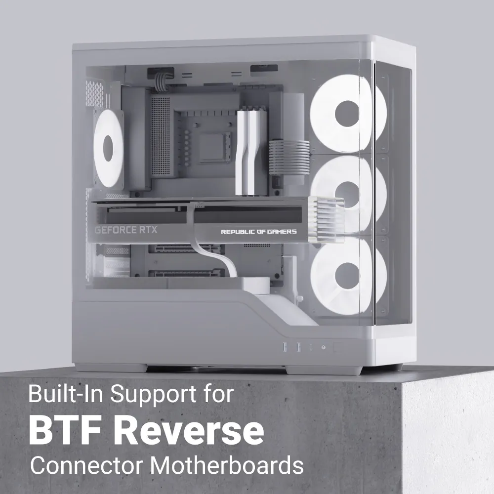 AeroCool P500A Midi-Tower Case with window, Black