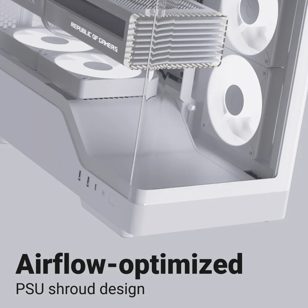 AeroCool P500A Midi-Tower Case with window, Black