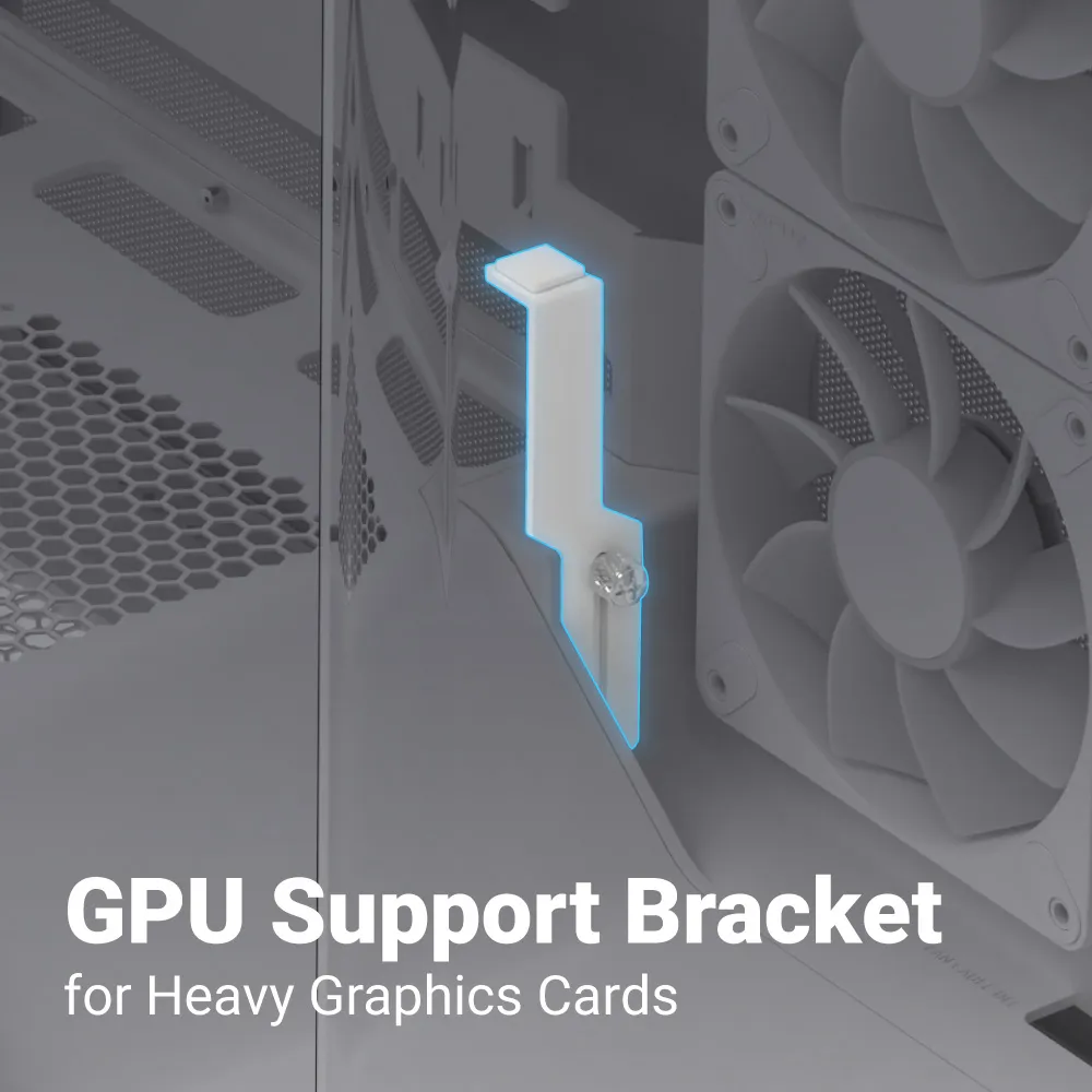 AeroCool P500A Midi-Tower Case with window, Black