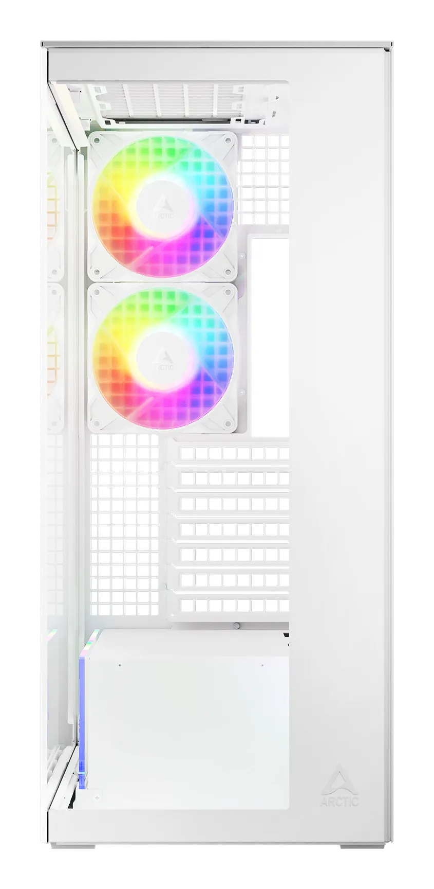 Arctic Xtender 5x A-RGB Fans E-ATX - mid case with window, White