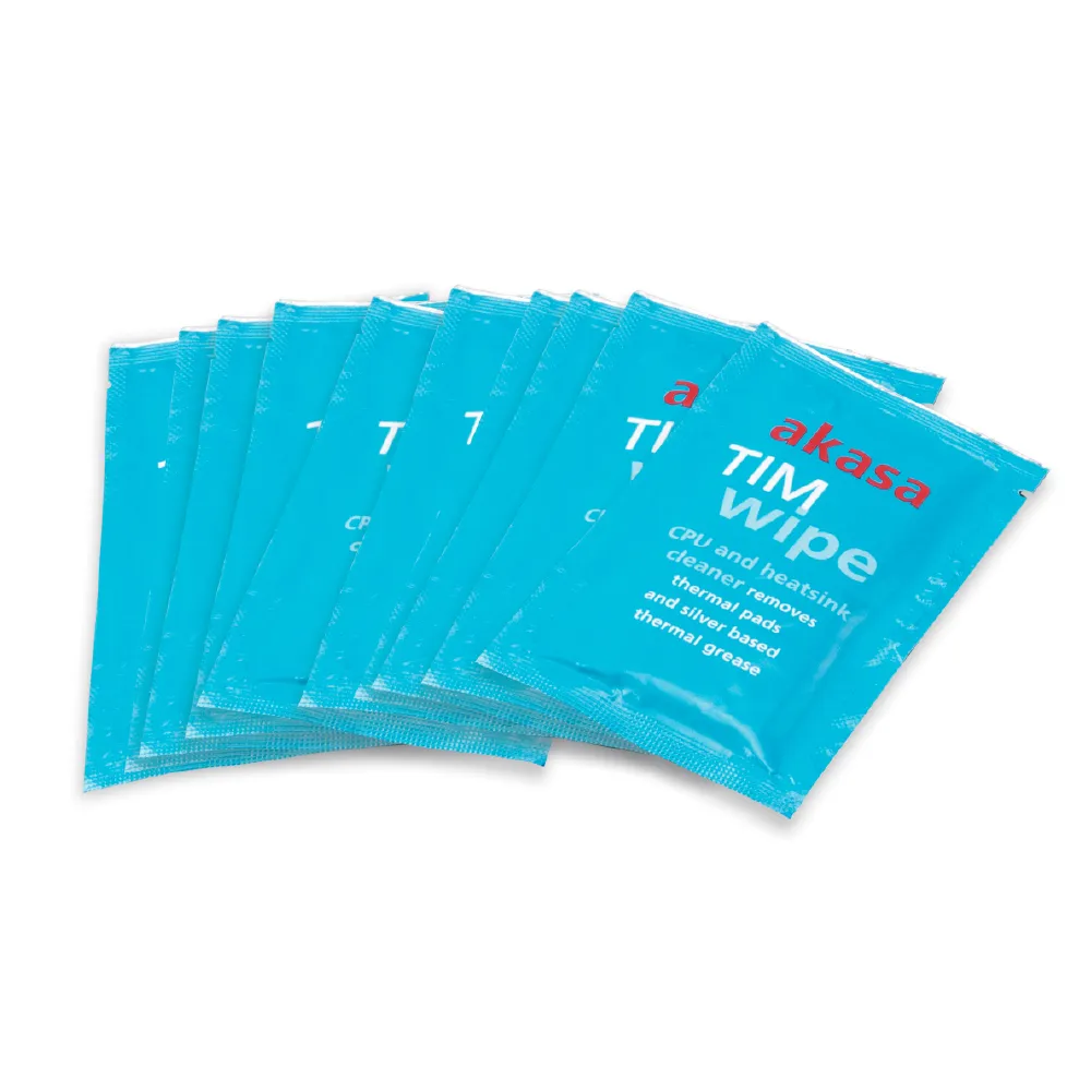 AKASA TIM Wipes for CPUs, GPUs or heatsink bases.