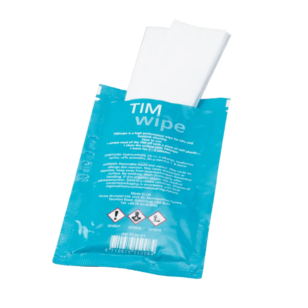 AKASA TIM Wipes for CPUs, GPUs or heatsink bases.