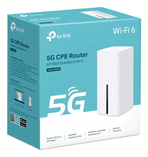 TP-Link AX1800 5G Wireless Dual-Band Gigabit Wi-Fi 6 Router /Archer NX200