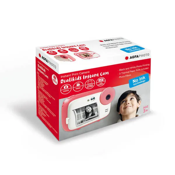 AgfaPhoto Realikids - instant camera, pink
