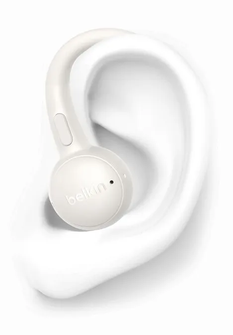 Belkin SoundForm Activefit Sports trådlösa in-ear hörlurar, cream