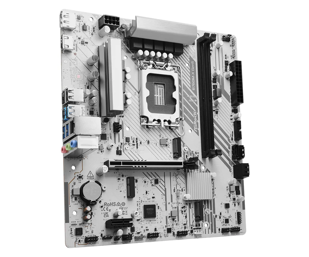 ASRock B760M-X GEN5 LGA1700 mATX moderkort