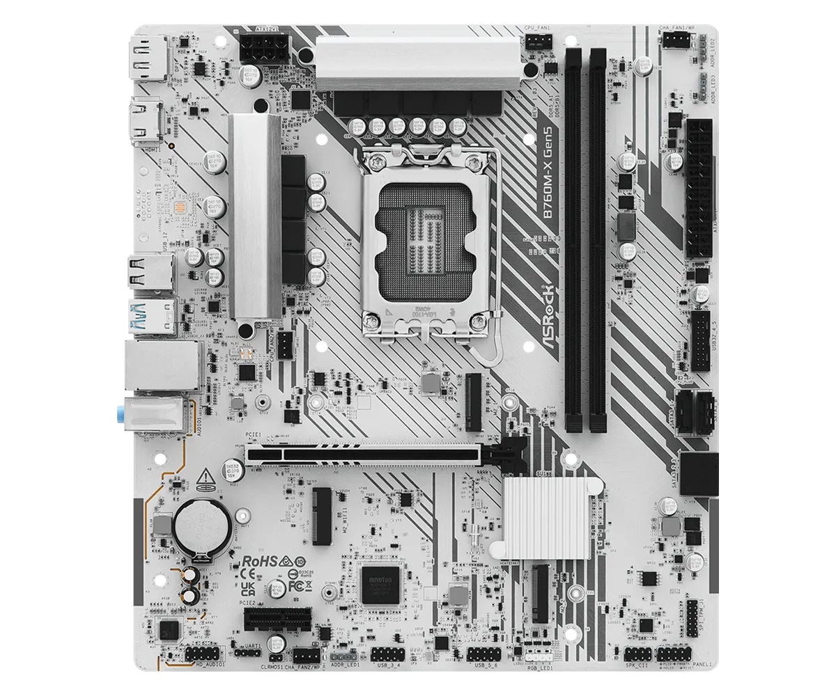 ASRock B760M-X GEN5 LGA1700 mATX moderkort