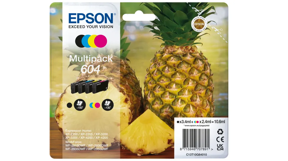 T604 Multipack 4-colours Ink