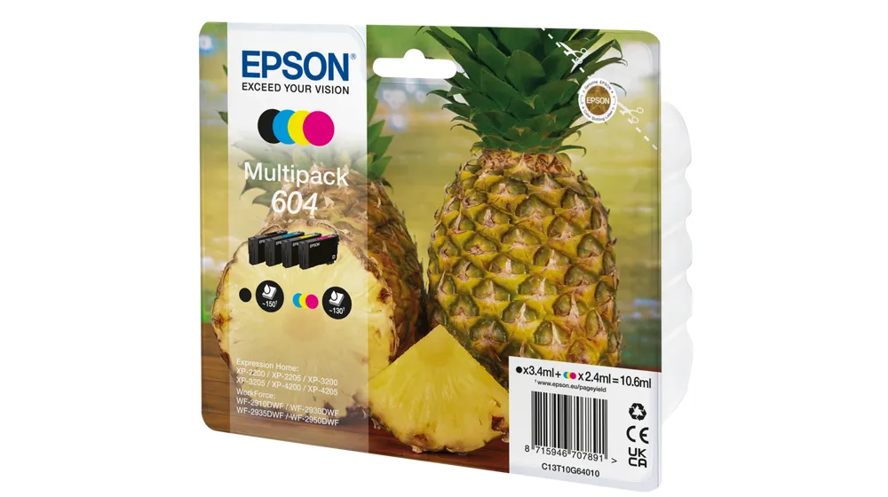 T604 Multipack 4-colours Ink
