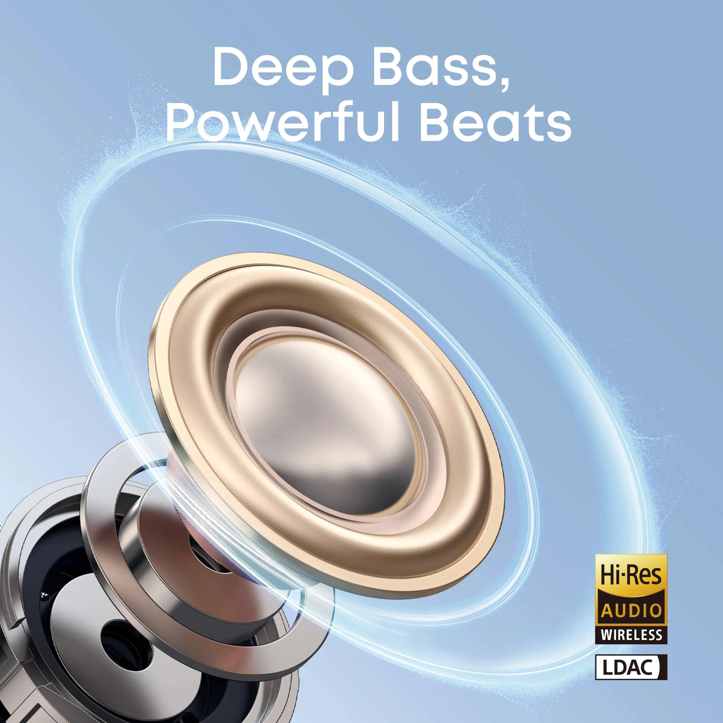 Anker Soundcore C50i tr&aring;dl&ouml;sa in-ear h&ouml;rlurar, svart