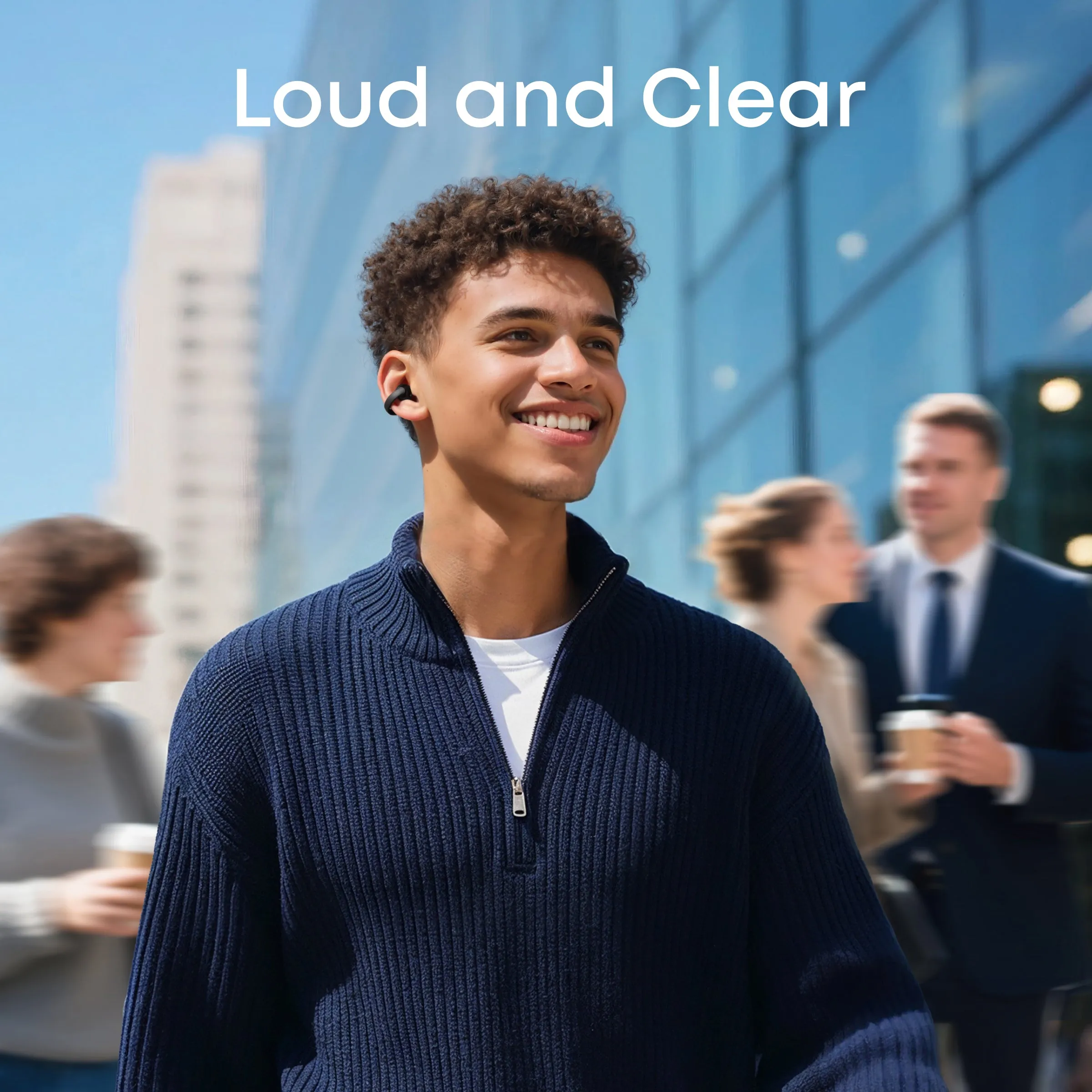 Anker Soundcore C50i tr&aring;dl&ouml;sa in-ear h&ouml;rlurar, svart