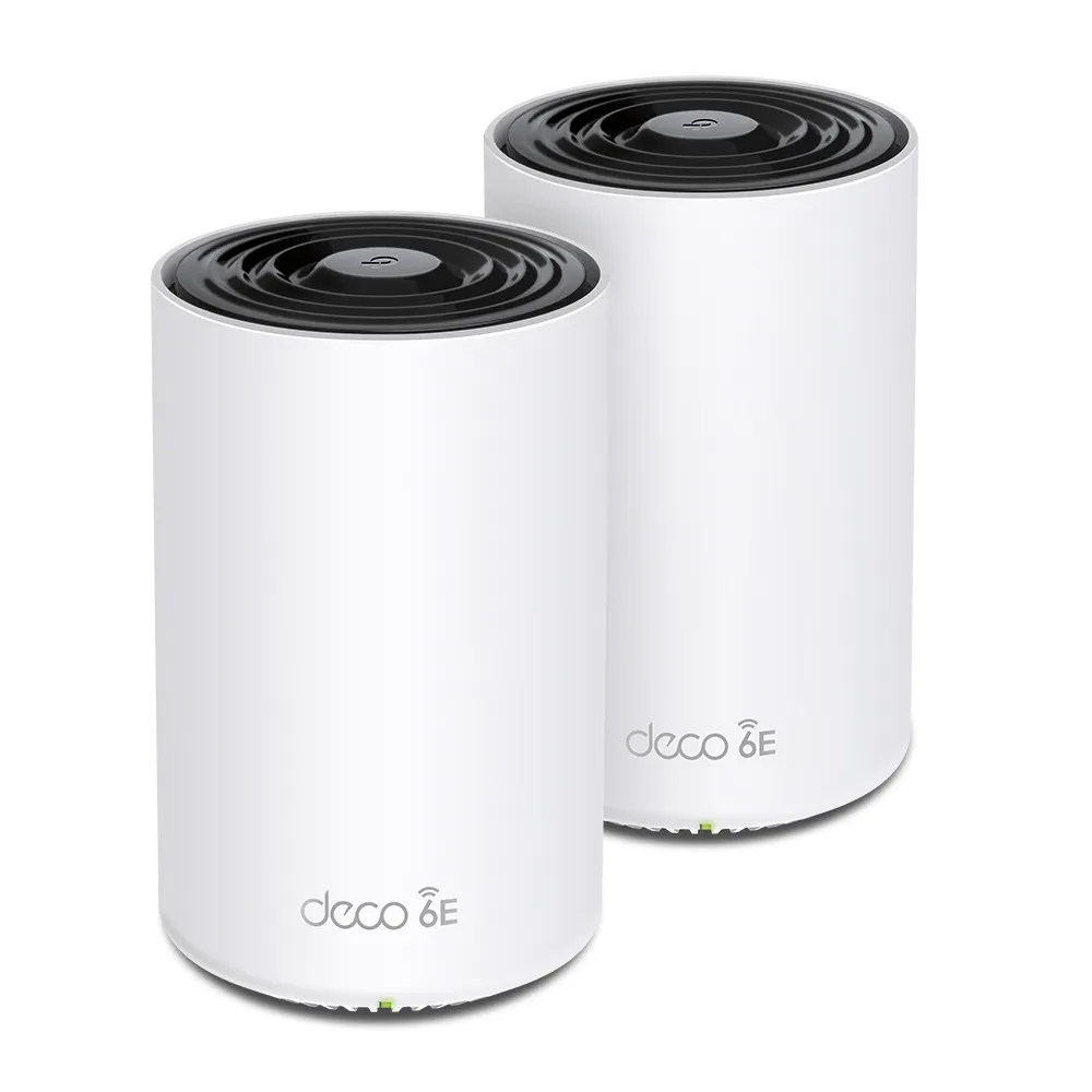 TP-LINK AXE5400 Whole Home Mesh Wi-Fi 6E System Tri-Band 574Mbps at 2.4GHz + 2402Mbps at 5GHz + 2402Mbps at 6GHz