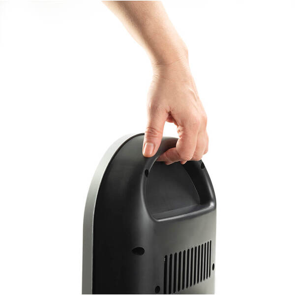 Black+Decker - carbon-v&auml;rmare, svart, 900W