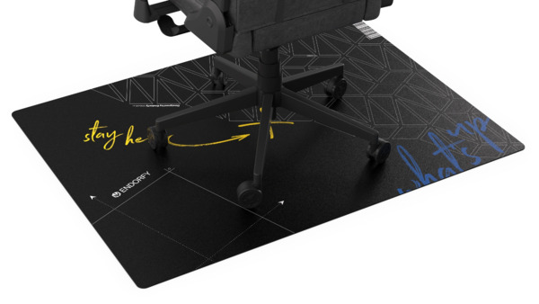 Endorfy FP120R - gaming chair floor mat, Black, 90x120cm