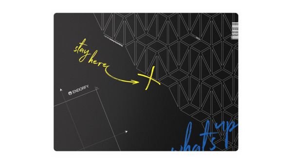 Endorfy FP120R - gaming chair floor mat, Black, 90x120cm