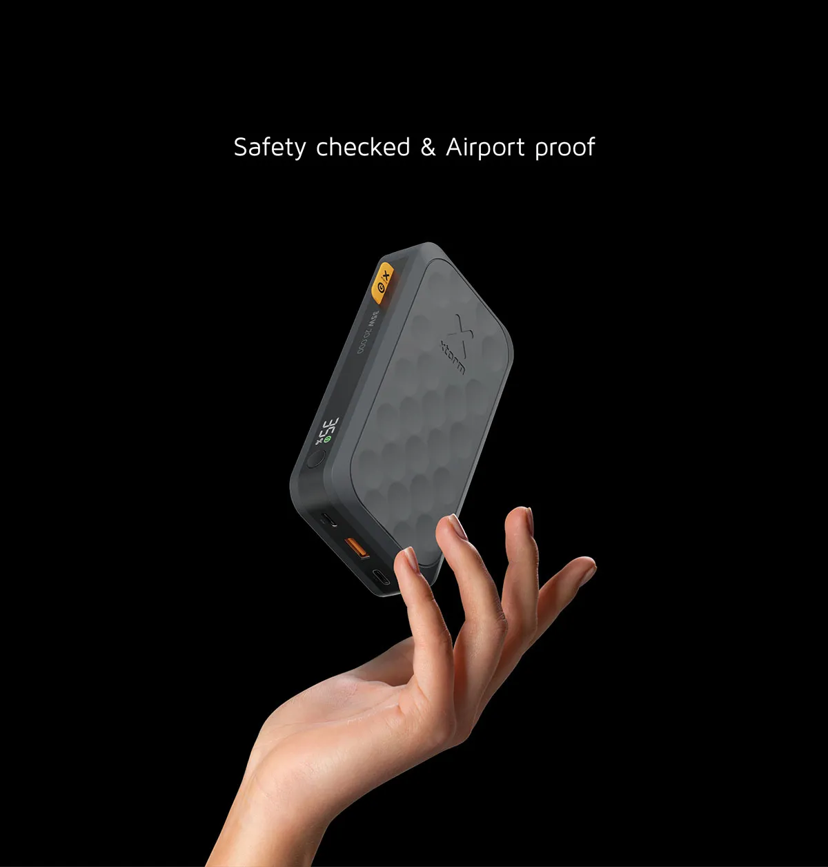 Xtorm Powerbank USB-C PD 35W 20000mAh/2xUSB-C - powerbank, Svart