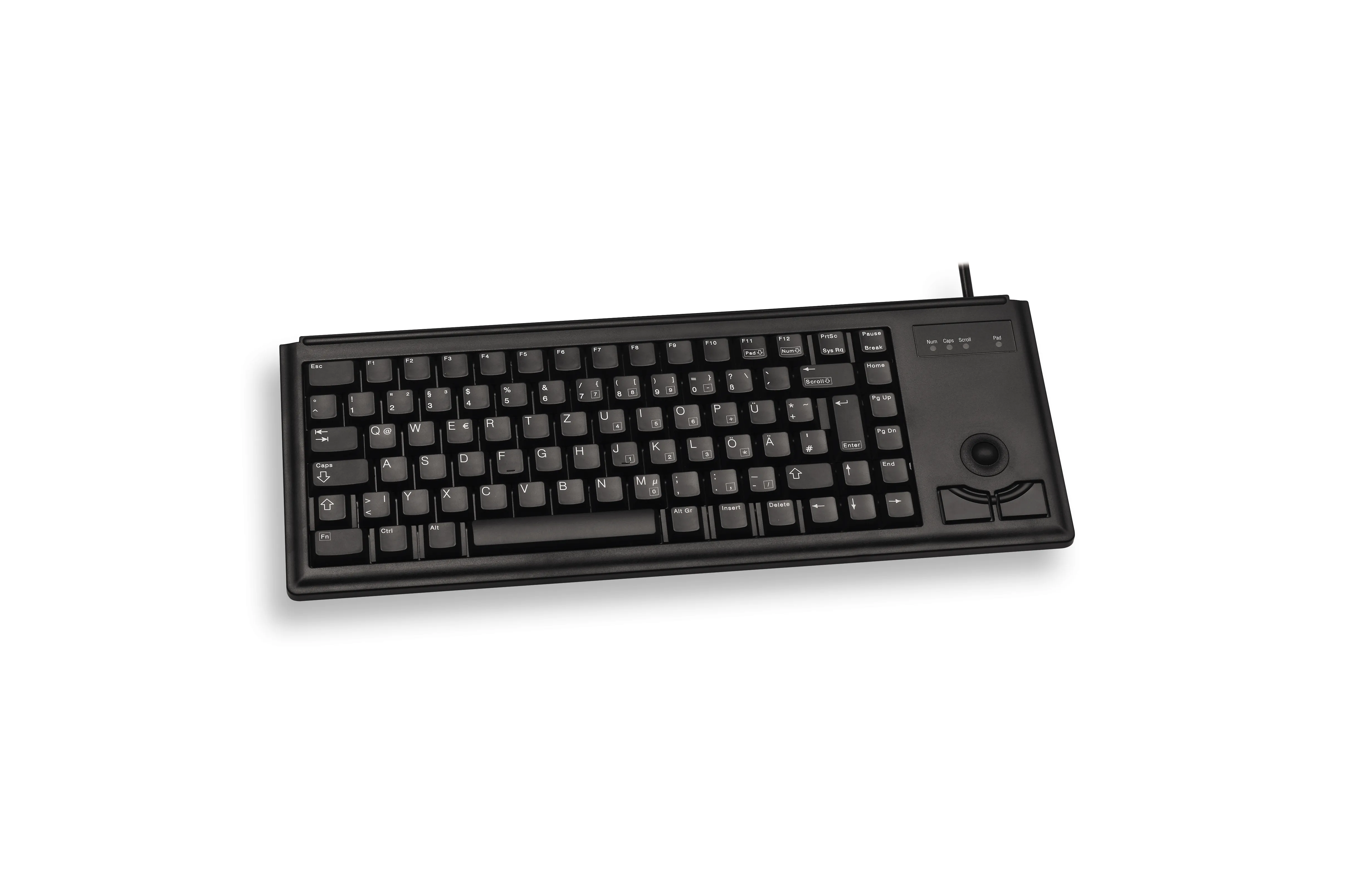 Cherry G84-4400 Trackball - keyboard, Black