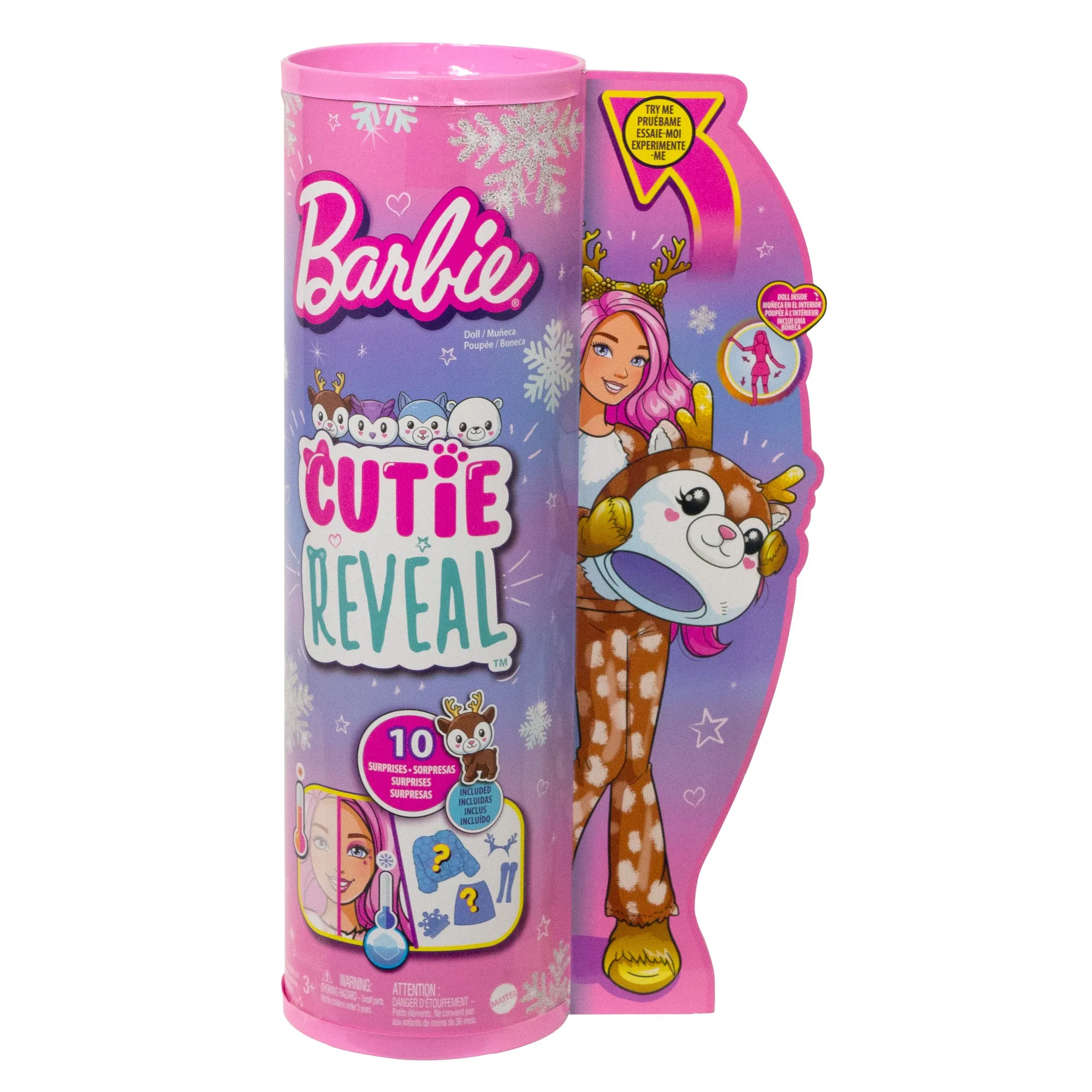 Mattel Barbie Cutie Reveal Winter Sparkles - Deer