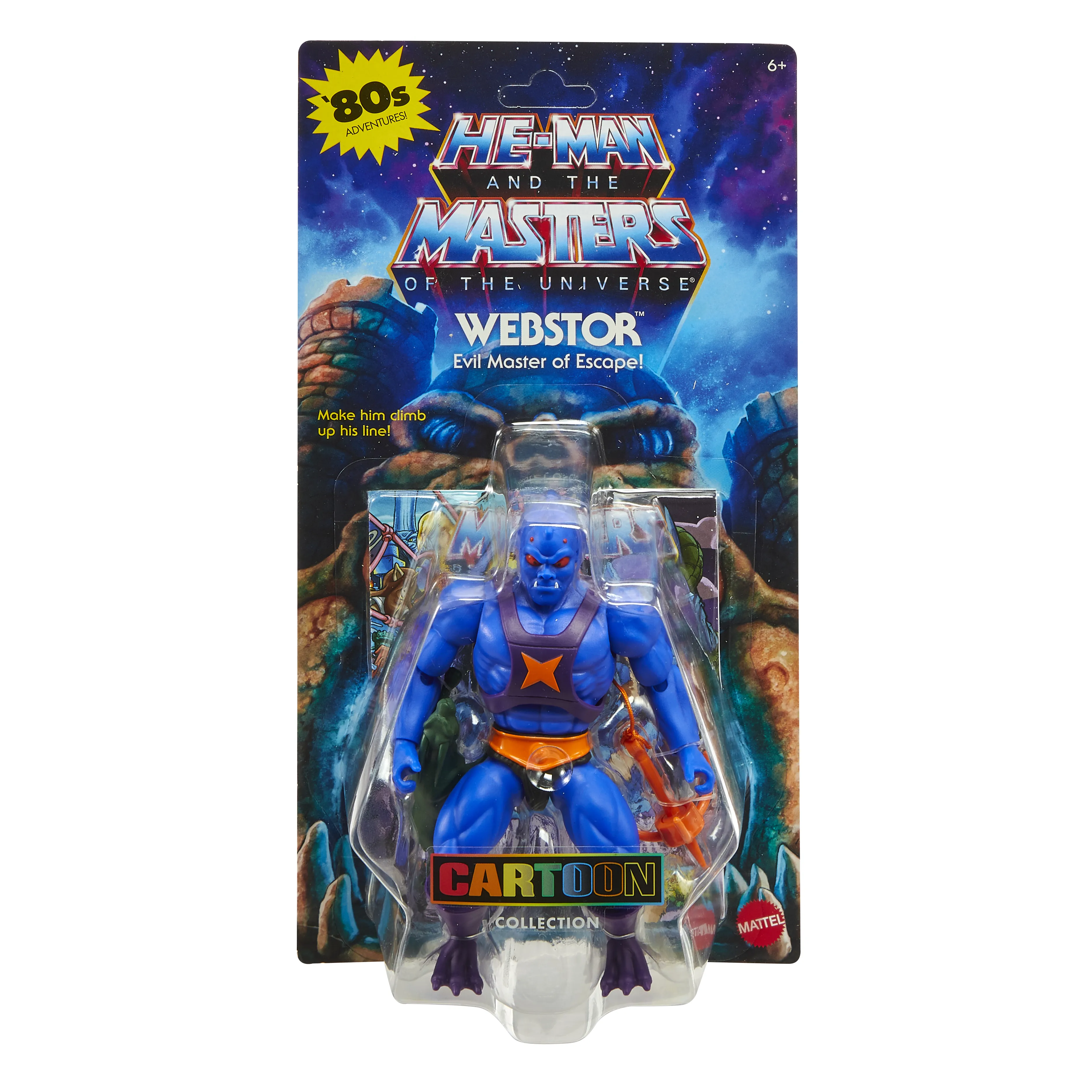 Mattel Masters of the Universe Origins Cartoon Collection Webstor, toy figure