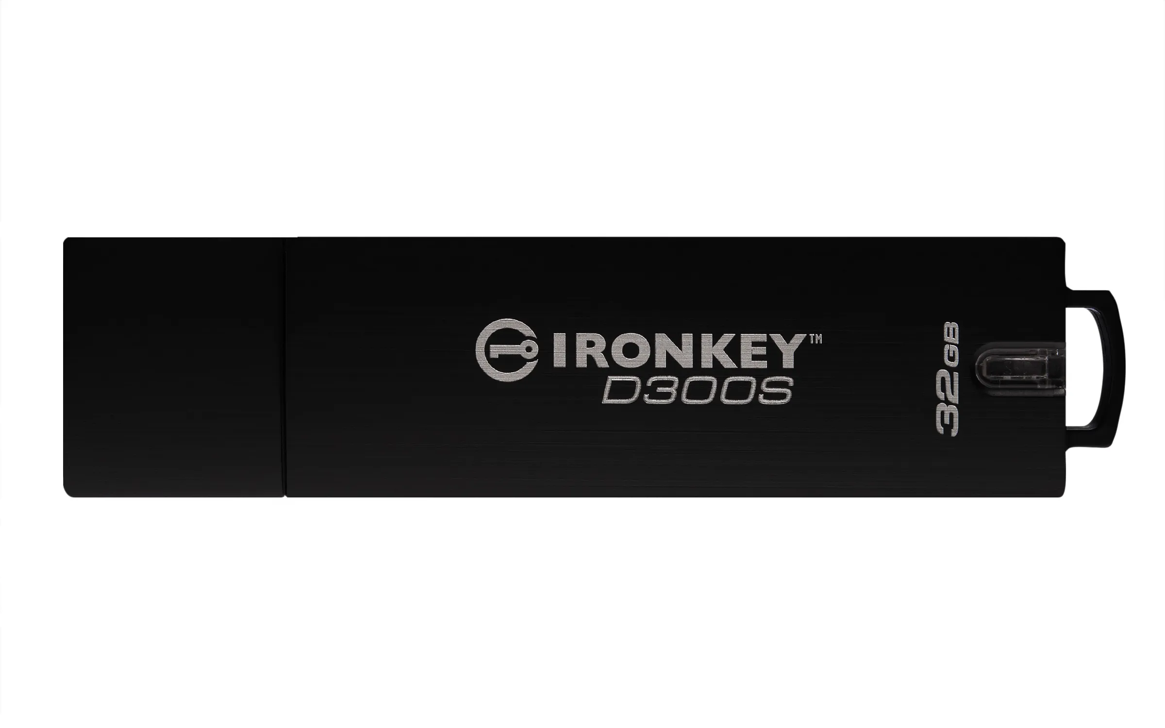 Kingston IronKey D300S USB 3.1 Gen 1 32 Gt -muistitikku, musta