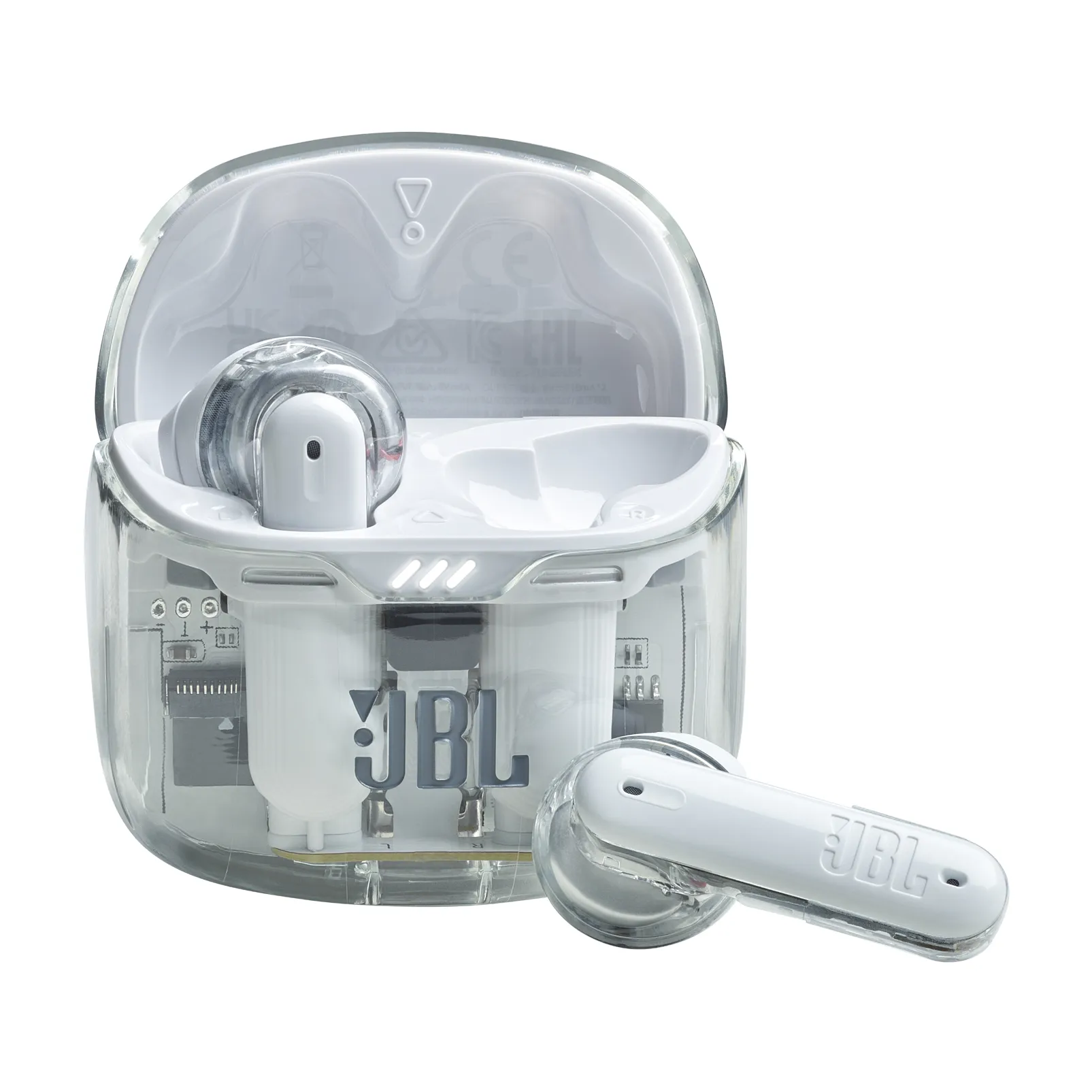 JBL Tune Flex NC TWS -langattomat nappikuulokkeet, ghost white