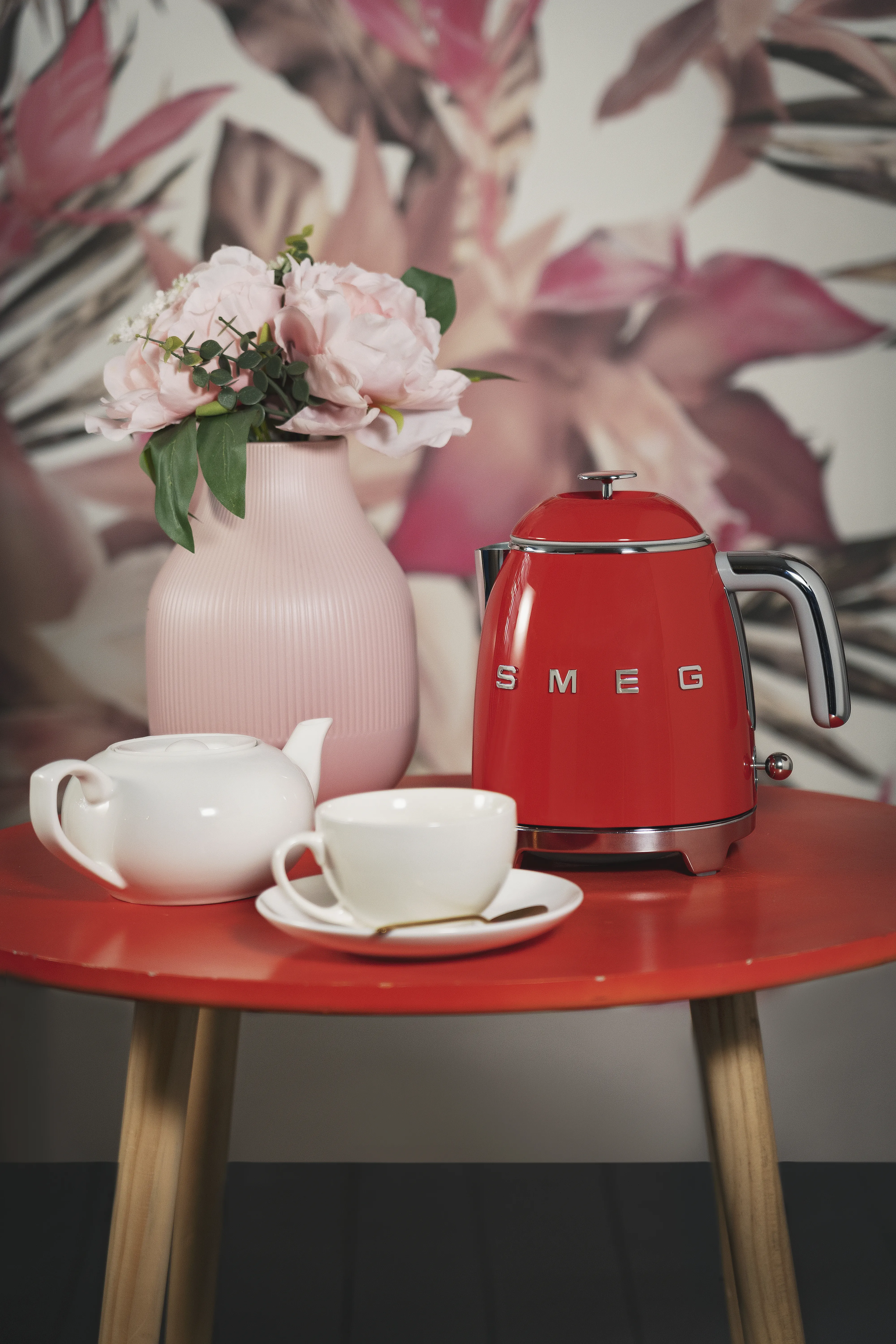 Smeg 50's Style - vattenkokare, R&ouml;d, 0.8l