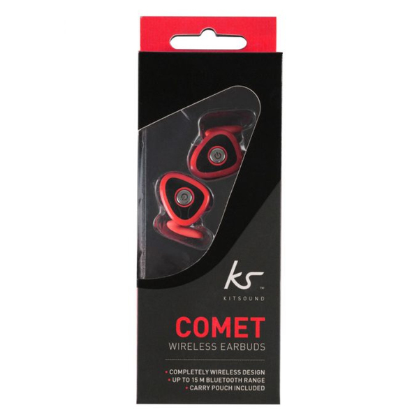 KITSOUND Comet In-Ear True Wireless, Red