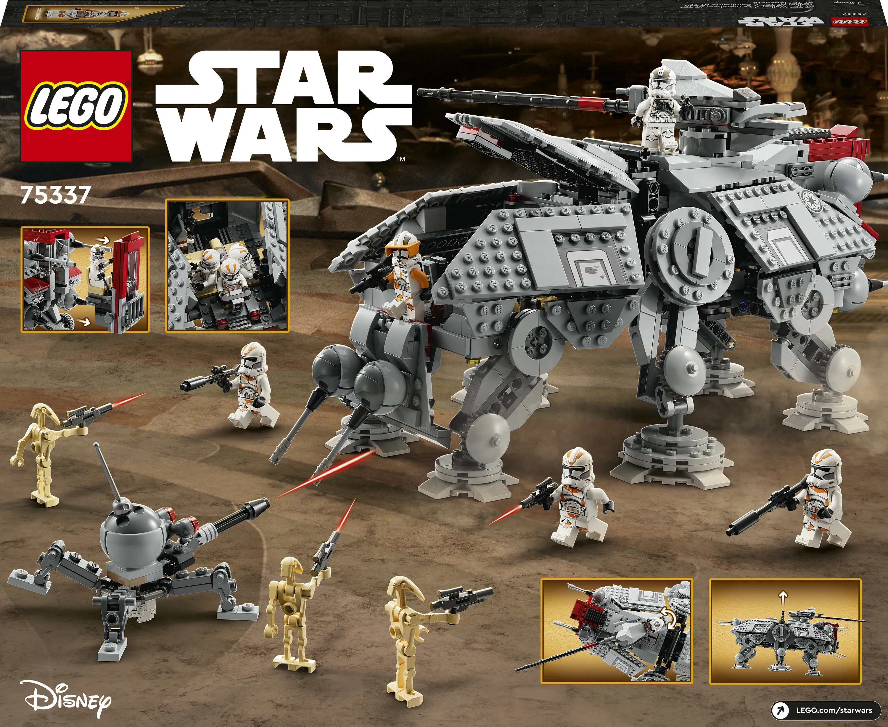 LEGO Star Wars AT-TE Walker 75337