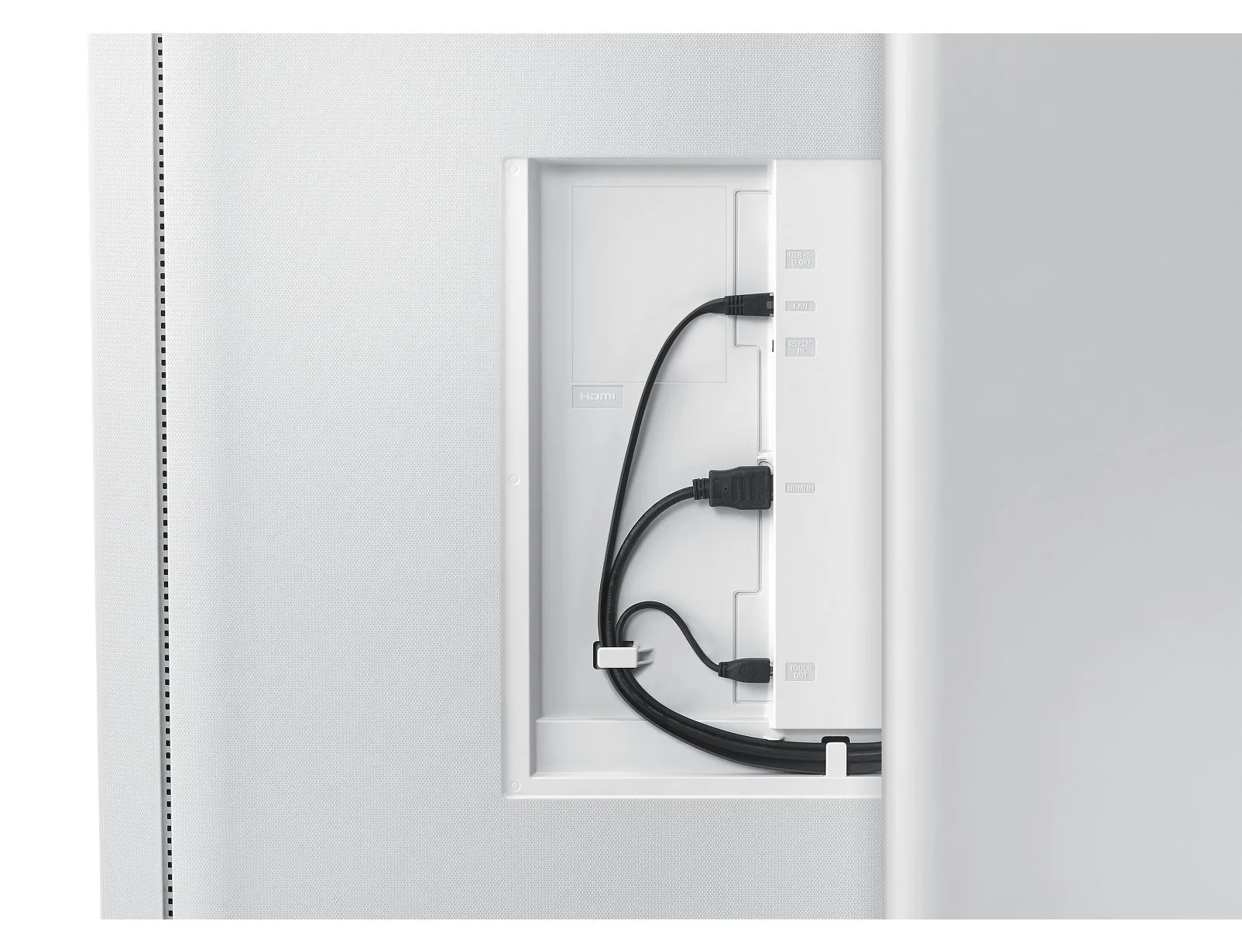 SAMSUNG Flip 55inch Edge LED 8ms 3840x2160 UHD 300cd/m2 HDMI USB TouchOut Pivot WiFi VESA grey