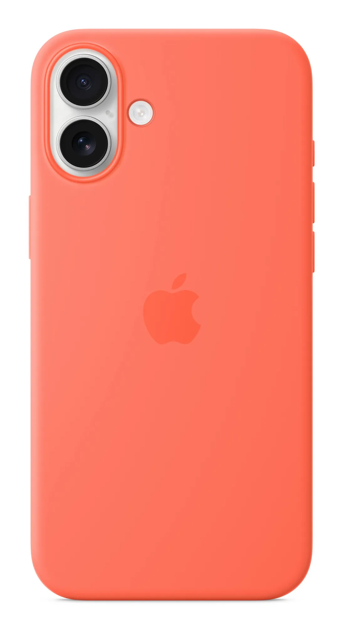 Apple iPhone 16 Plus, MagSafe - silicone case, Tangerine