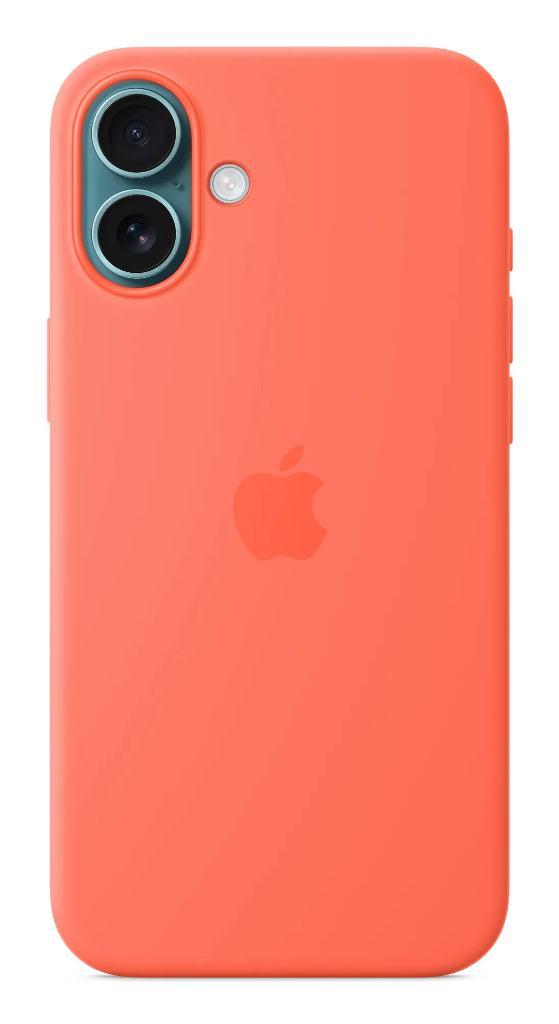Apple iPhone 16 Plus, MagSafe - silicone case, Tangerine