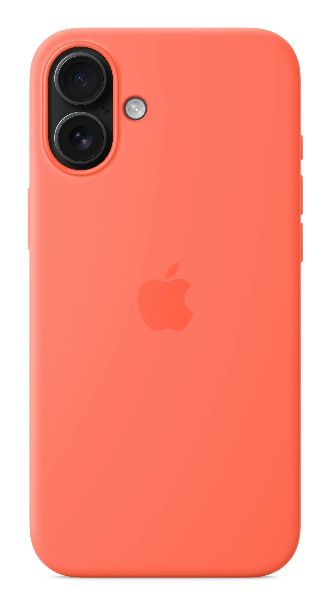 Apple iPhone 16 Plus, MagSafe - silicone case, Tangerine