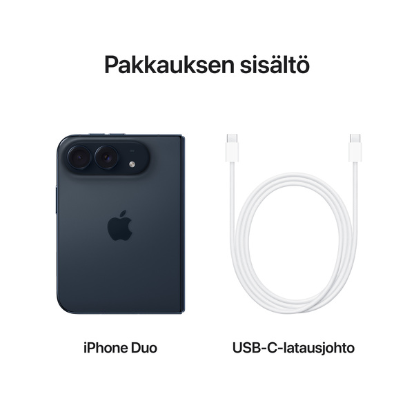 Apple iPhone Duo 256GB, Night Sky
