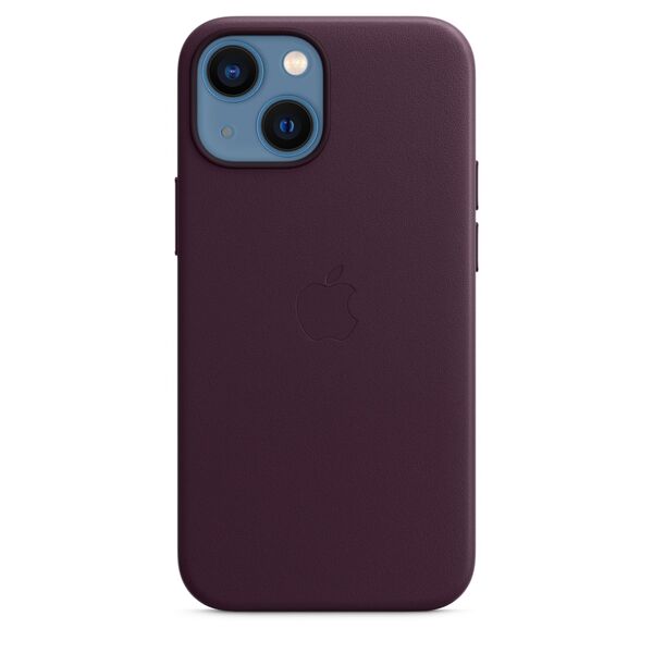 Apple iPhone 13 mini, MagSafe - leather case, Dark Cherry