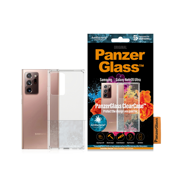 PanzerGlass ClearCase, Galaxy Note20 Ultra - Case, Transparent PanzerGlass ClearCase, Galaxy Note20 Ultra - Case, Transparent