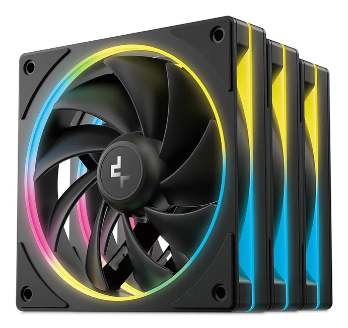 DeepCool FL12 SE 3-pack 120 mm PWM ARGB Case Fan Kit - White