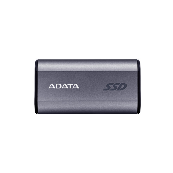 A-DATA SC750 1TB External SSD with USB 3.2 Gen 2 (USB-C), Portable, for console gaming, Black Titanium