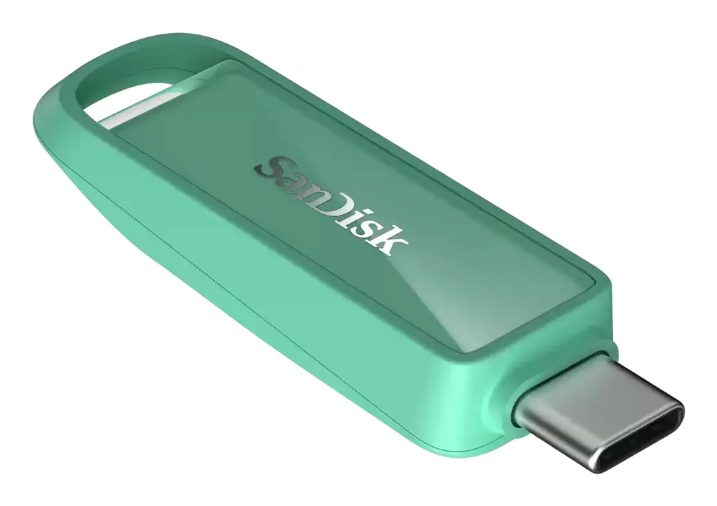 SANDISK Phone Drive with USB-C Seafoam Green 256GB