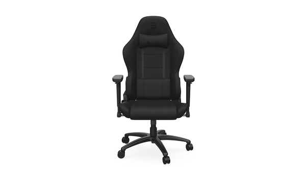 SilentiumPC Gear SR400F BK Gaming Chair Black Fabric