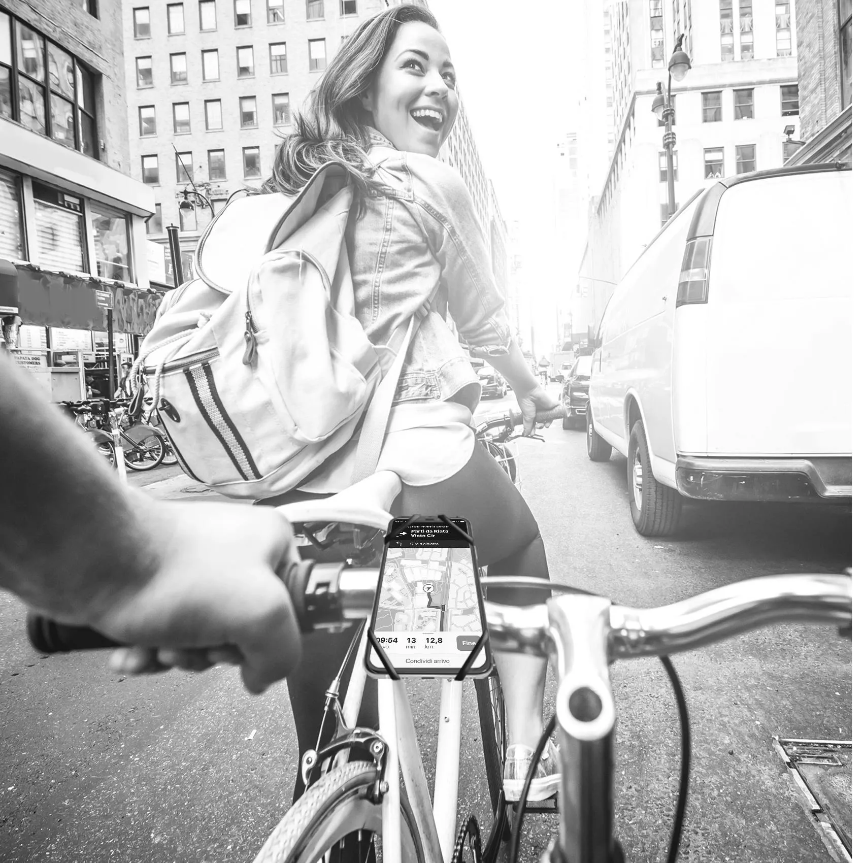 CELLY SWIPE BIKE HOLDER BLACK
