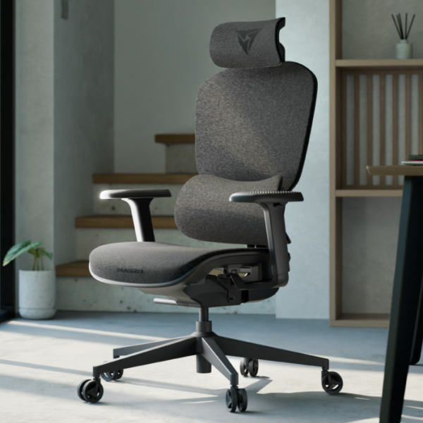 ThunderX3 YTC Loft Dark Grey - Sync5, 125 kg max, 2d armest, class 4 gaslift