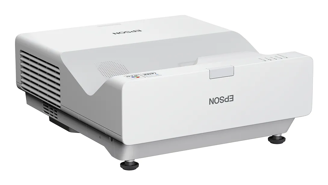 EPSON EB-760Wi Ultra Short Throw 3LCD WXGA 4100 ANSI lm -laserprojektori, valkoinen