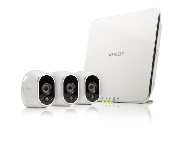 Arlo VMS3330 - Videopalvelin + kamera(t) - wireless - 3 kamera/kamerat - CMOS
