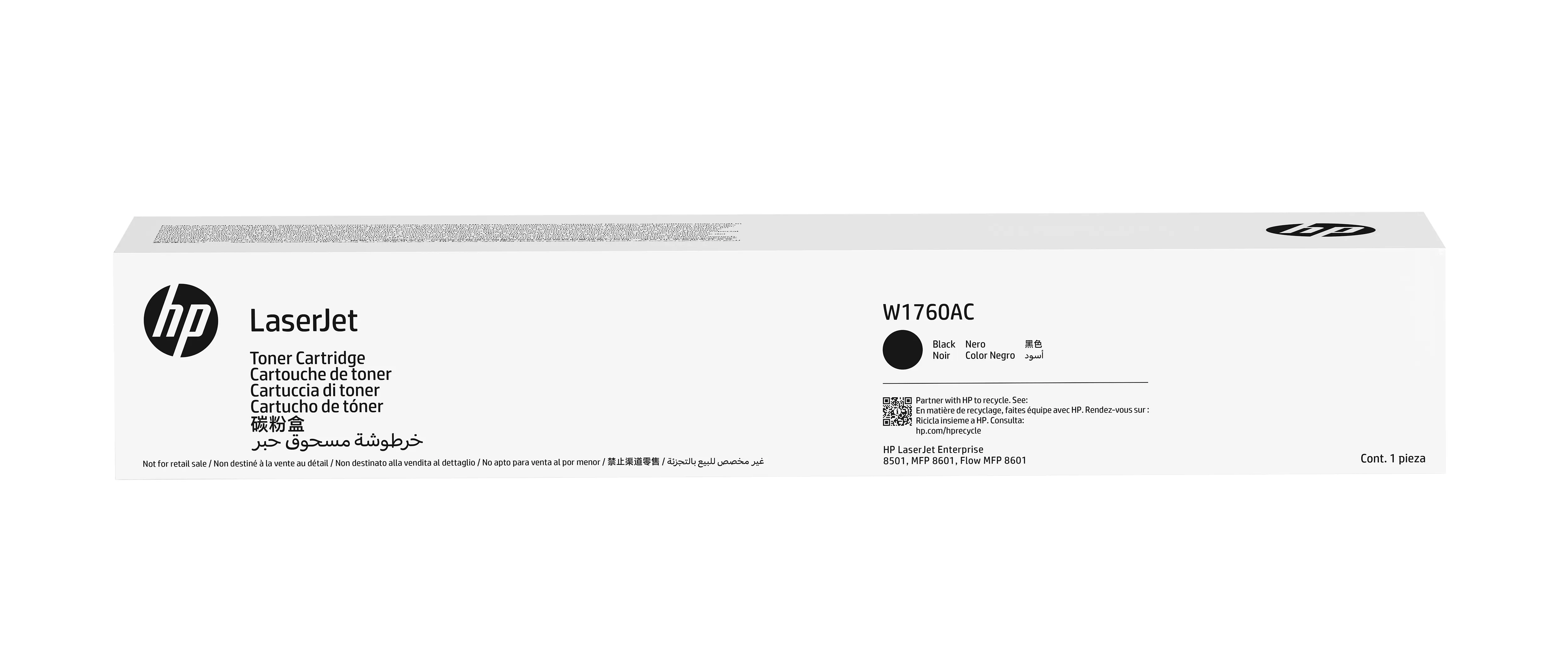 HP LaserJet W1760AC Black - Color Cartridge