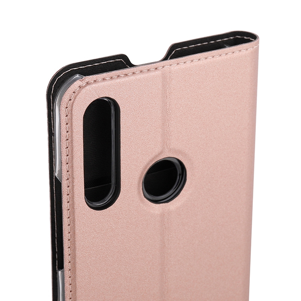 Wave Book Case, Huawei P Smart Z - case, Rose gold