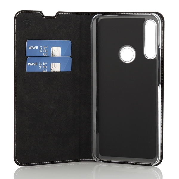 Wave Book Case, Huawei P Smart Z - case, Rose gold